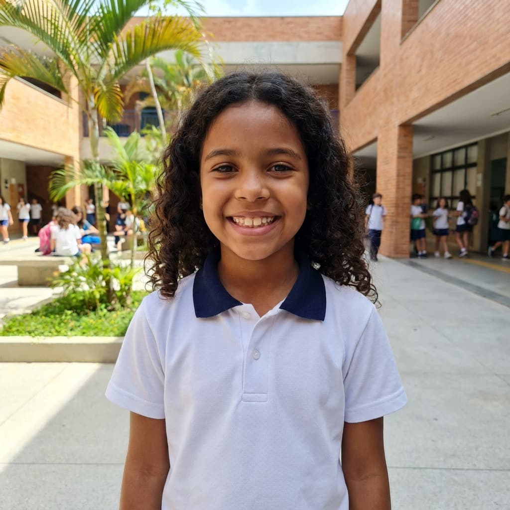 Foto da Lívia, 9 anos